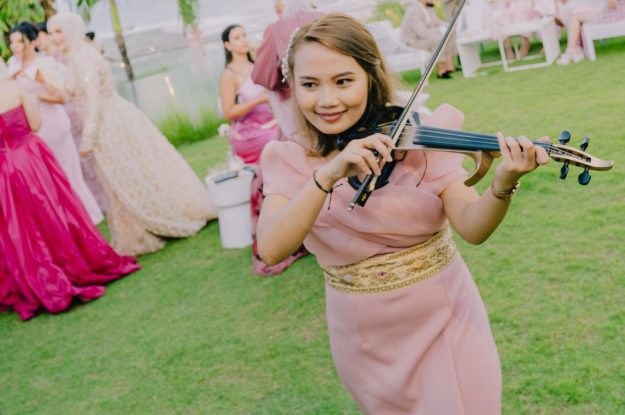 The Magic of a Private Violinist for Your Dream Wedding in Bali